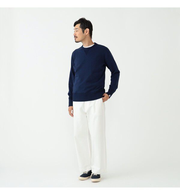 BEAMS PLUS「BEAMS PLUS｜【別注】LOOPWHEELER / Athletic Sweat Crew Neck｜ トレーナー｜ ミドルウェイト 裏毛｜」|スウェット・ジャージ|