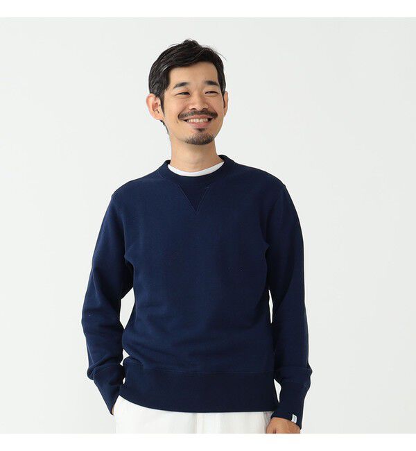 BEAMS PLUS「BEAMS PLUS｜【別注】LOOPWHEELER / Athletic Sweat Crew Neck｜ トレーナー｜ ミドルウェイト 裏毛｜」|スウェット・ジャージ|