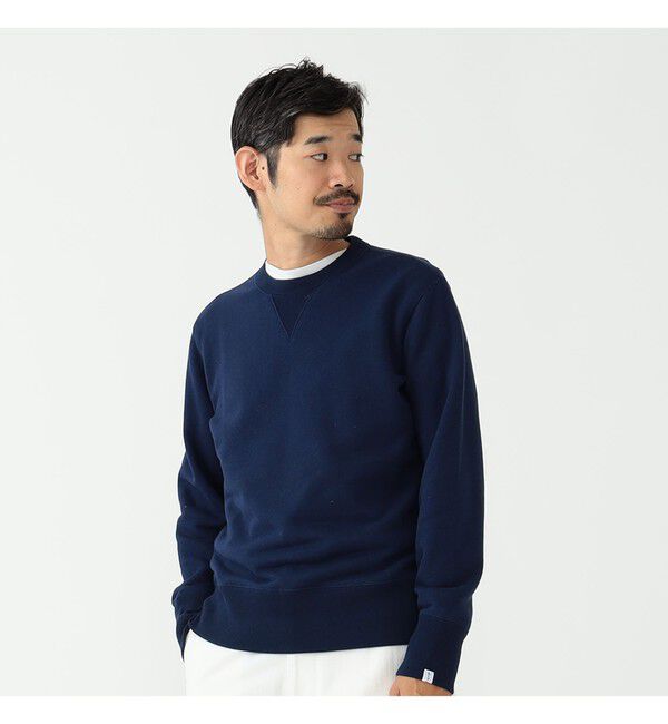 BEAMS PLUS「BEAMS PLUS｜【別注】LOOPWHEELER / Athletic Sweat Crew Neck｜ トレーナー｜ ミドルウェイト 裏毛｜」|スウェット・ジャージ|