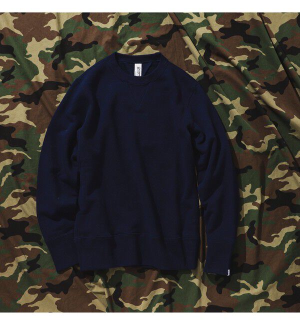 BEAMS PLUS「BEAMS PLUS｜【別注】LOOPWHEELER / Athletic Sweat Crew Neck｜ トレーナー｜ ミドルウェイト 裏毛｜」|スウェット・ジャージ|