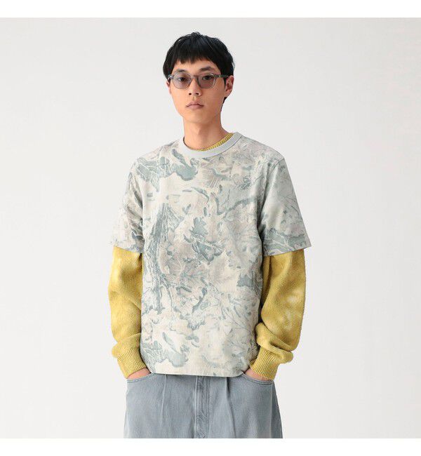 BEAMS「カモフラージュ プリント Tシャツ【ベーシックフィット】」|Tシャツ・カットソー|REALTREE