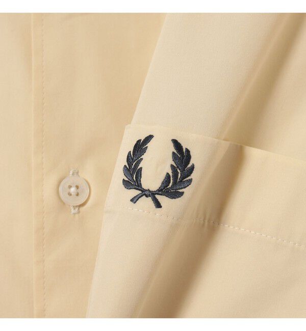 BEAMS「BEAMS｜【別注】FRED PERRY / Broad Short Sleeve Shirts｜半袖｜ブロード生地 上品｜別注 」|シャツ・ブラウス|