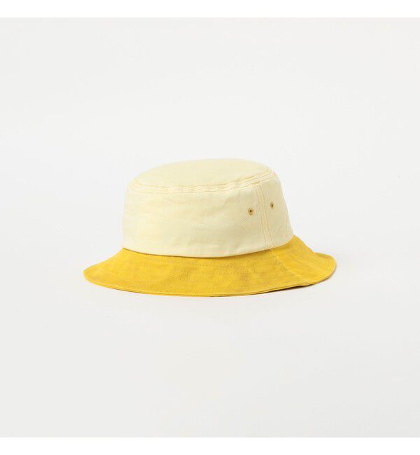 BEAMS PLUS「Long bill Bucket Hat 62 Twill Pigment Gradation Print」|その他|