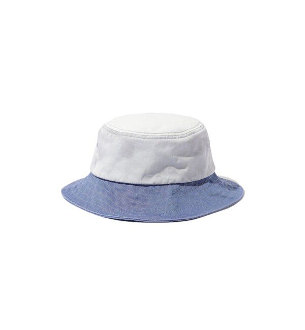 BEAMS PLUS「Long bill Bucket Hat 62 Twill Pigment Gradation Print」|その他|