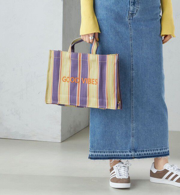 SHIPS for women「AVANI＆AMYRA ロゴ メッシュ バッグ S 」|トートバッグ|