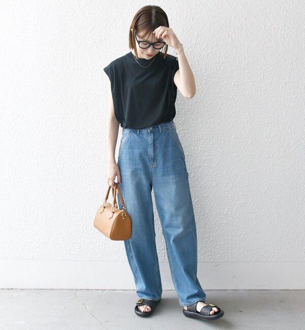 SHIPS any「SHIPS any:〈洗濯機可能〉ショルダータック フレンチ ルーズ TEE」|Tシャツ・カットソー|
