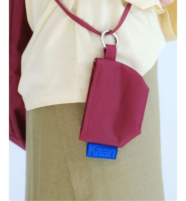 IENA LA BOUCLE「《撥水》KAAN カーン MINI LANYARD ポーチ K-MPOSW-AZU」|その他|