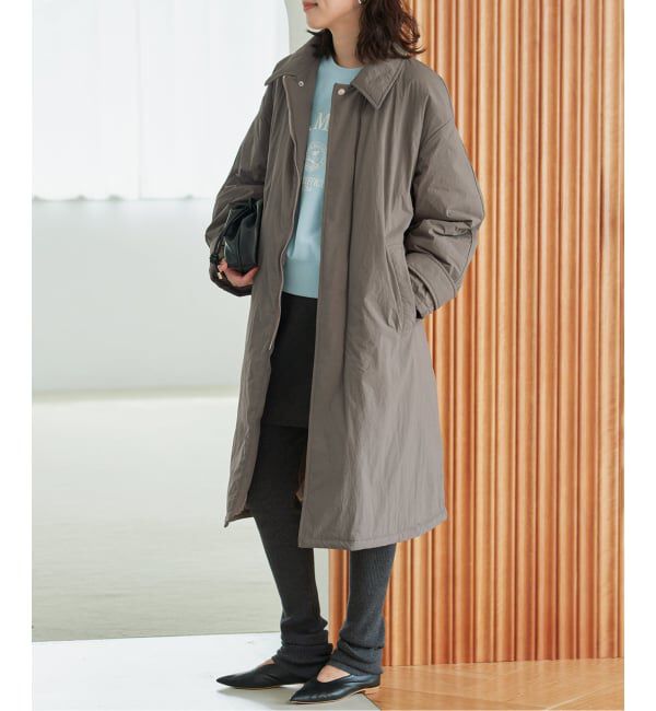 SLOBE IENA「《予約》ステンカラー中綿撥水コート」|その他|