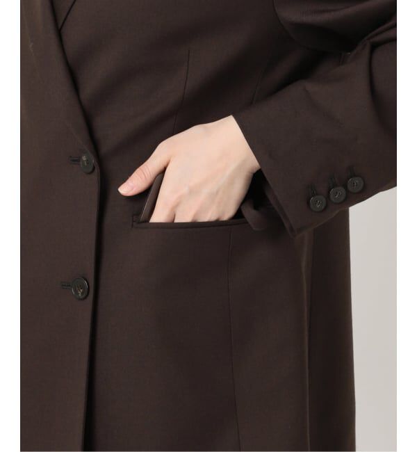 U by SPICK&SPAN「《予約》ツイルストレッチダブルジャケット」|テーラードジャケット|