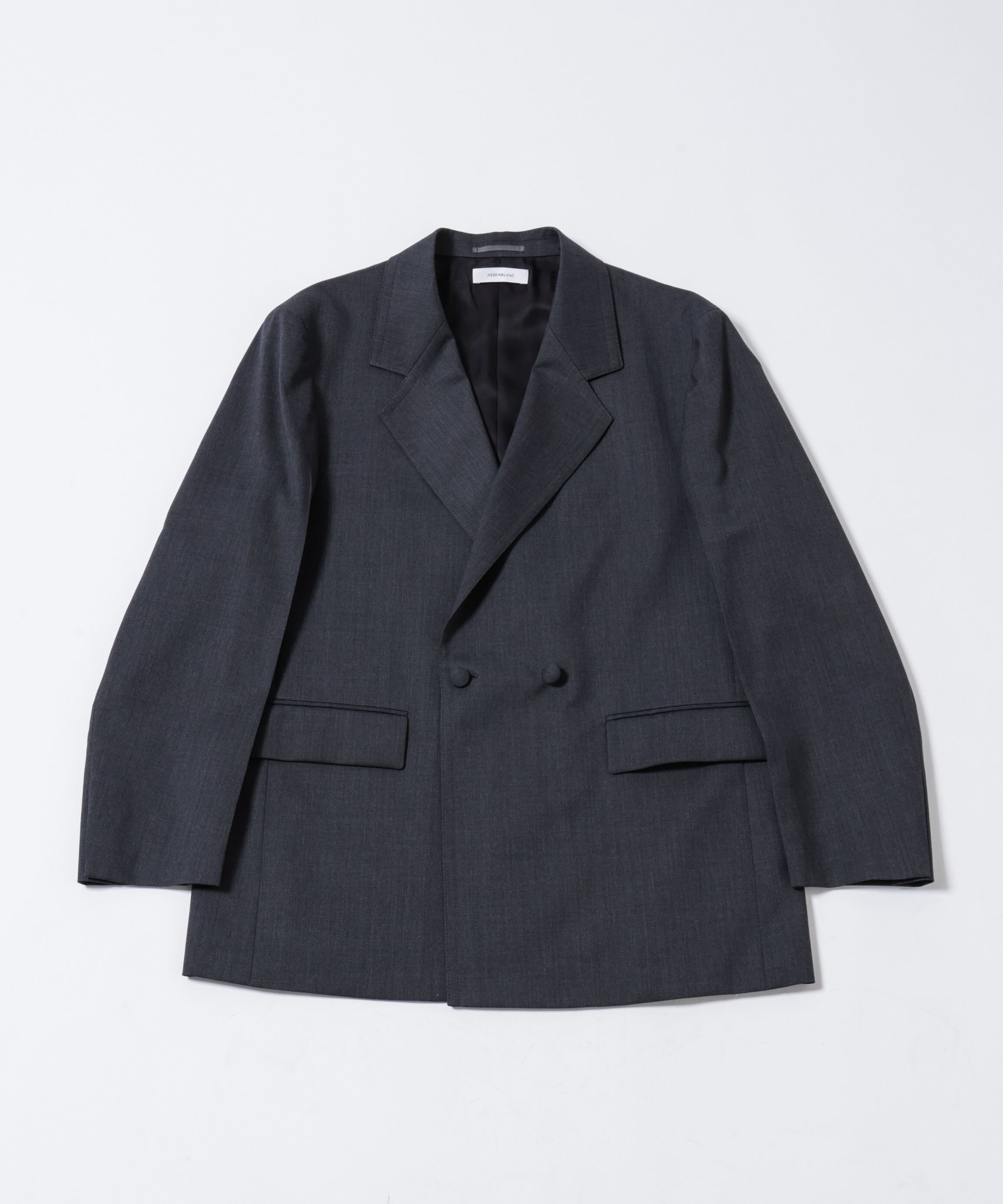 NANO universe「「ASSEMBLANC」VIST Gabardine オーバージャケット」|テーラードジャケット|