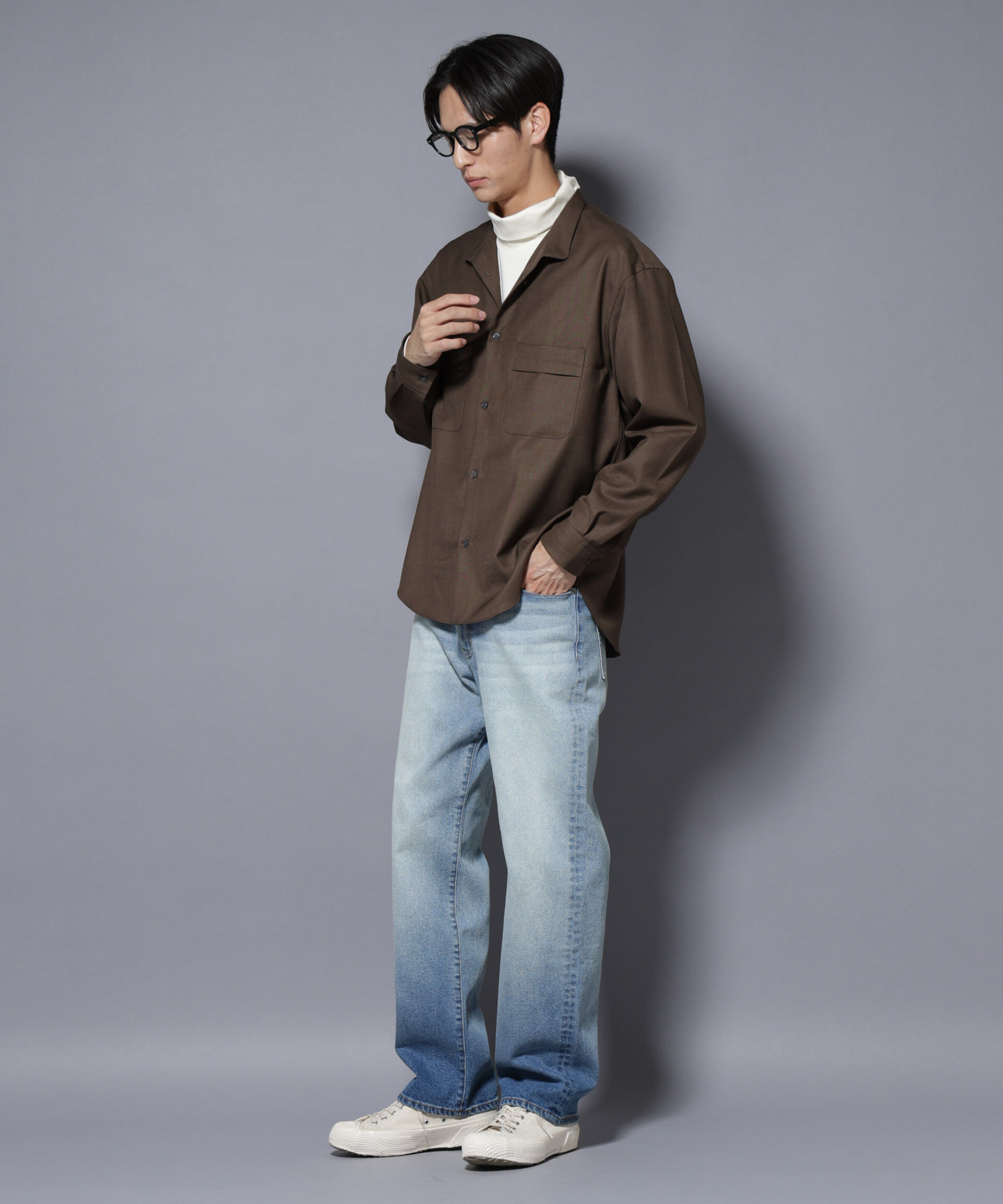 NANO universe「「MC」&rdquo;TIMELESS WARDROBE&rdquo; レギュラーフィットデニム 251」|チノ|