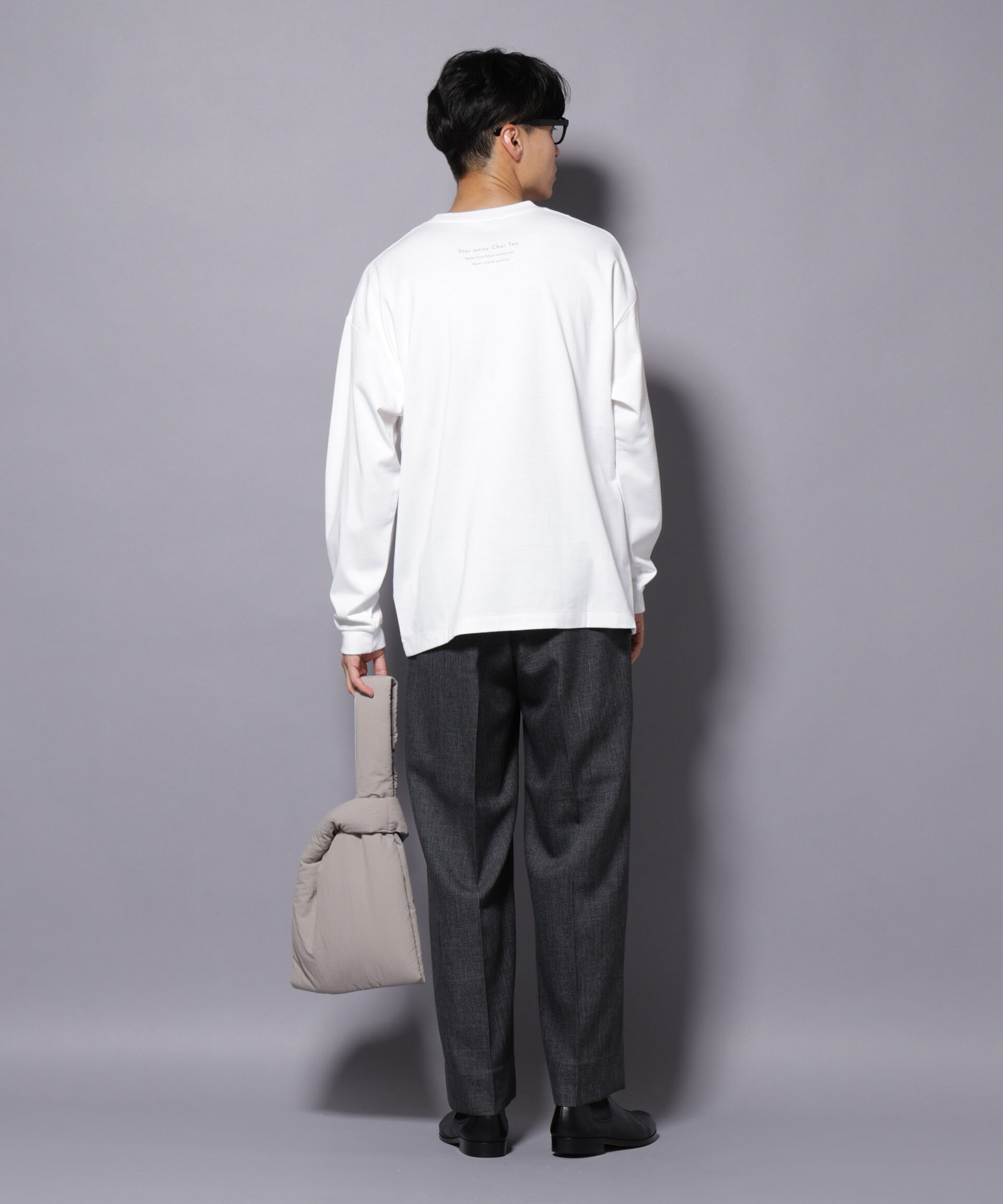 nano･universe「Anti Soaked(R)&times;SUNCHAIポートレート汗染み防止 Ｔシャツ長袖」|Tシャツ・カットソー|