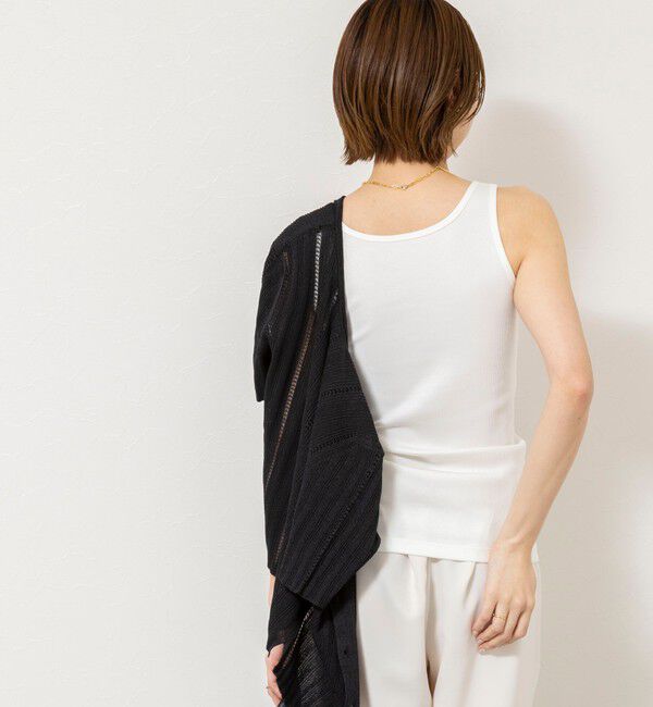 NOLLEY'S sophi「ウォッシャブルカップ付きリブタンクトップ」|タンクトップ|