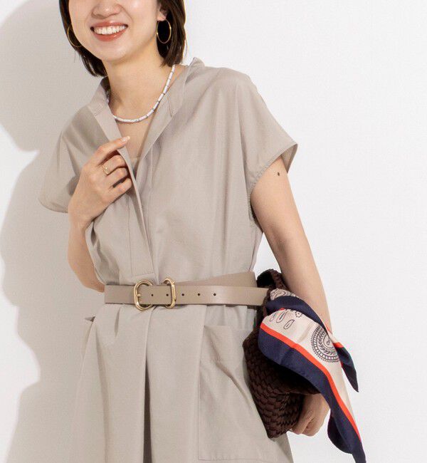 NOLLEY'S「【WEB＆一部店舗限定カラー】ウォッシャブルエクセルテックタンブラースタンドカラースキッパーワンピース」|ワンピース|