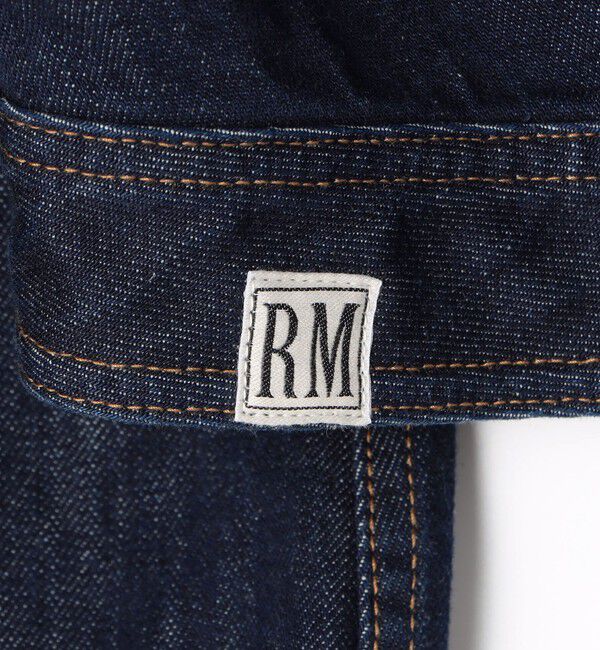 Rie Miller「【RM denim】コーデュロイ襟2WAYフレアショート丈Gジャン」|デニムジャケット|