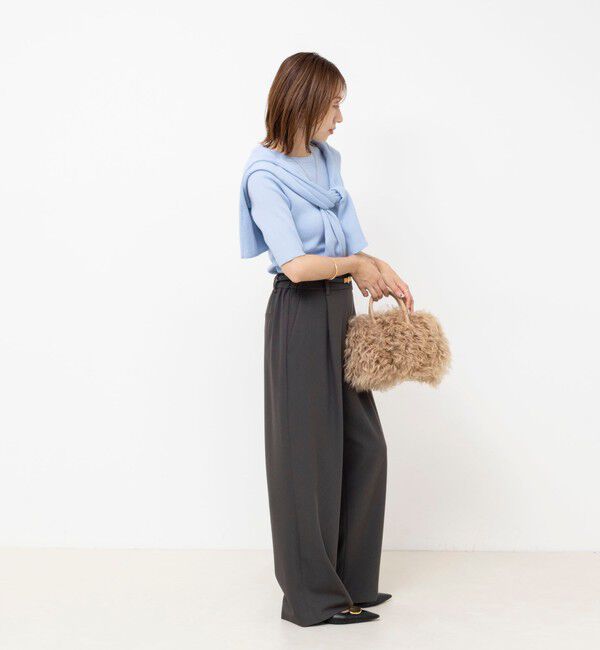 NOLLEY'S「ウォッシャブルカルゼイージーワイドパンツ」|その他|