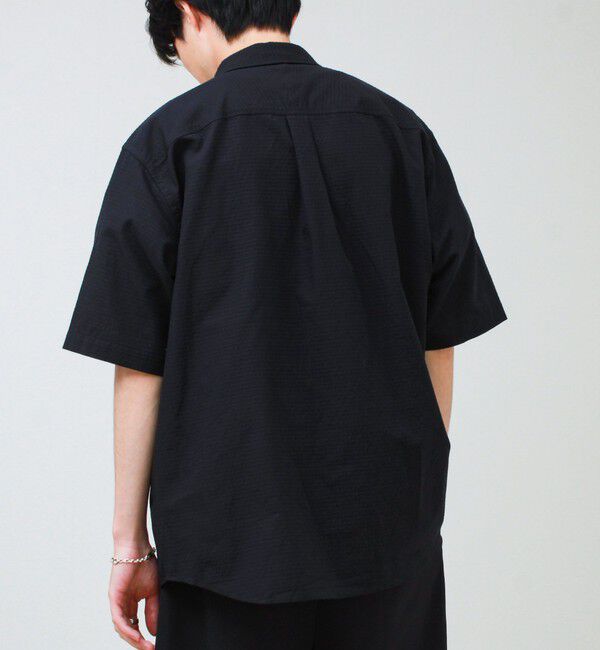 GLOSTER「【フレブル刺繍】スーパーソフトフレブルショートスリーブ ボタンダウンシャツ」|シャツ・ブラウス|