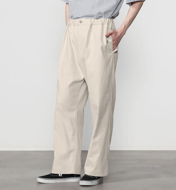 ORCIVAL「ORCIVAL | ポリコットンリネン フラップポケットワイドパンツ MEN」|その他|