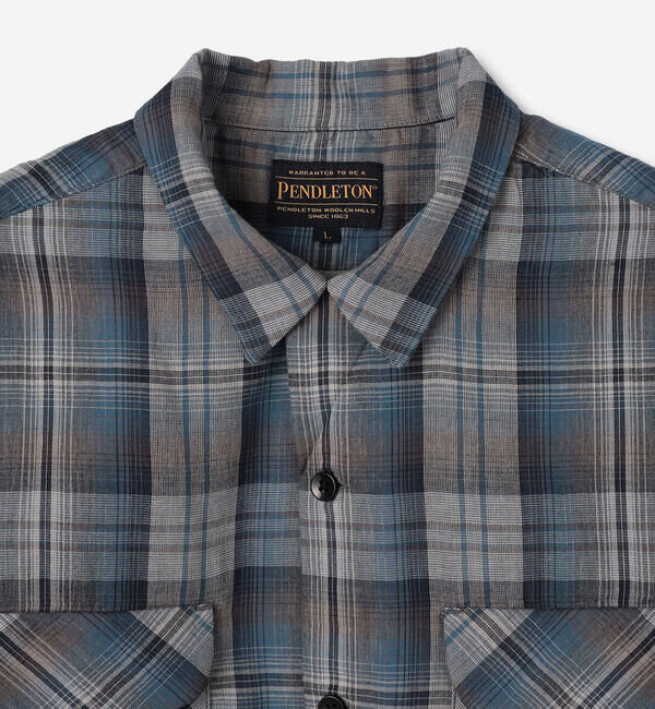  「PENDLETON | オープンカラー 半袖シャツ MEN」|シャツ・ブラウス|