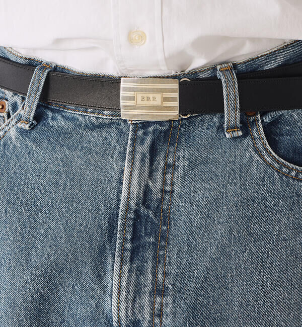  「ERP.｜〈別注〉ART-DECO INITIAL BUCKLE BELT. UNISEX」|ベルト|
