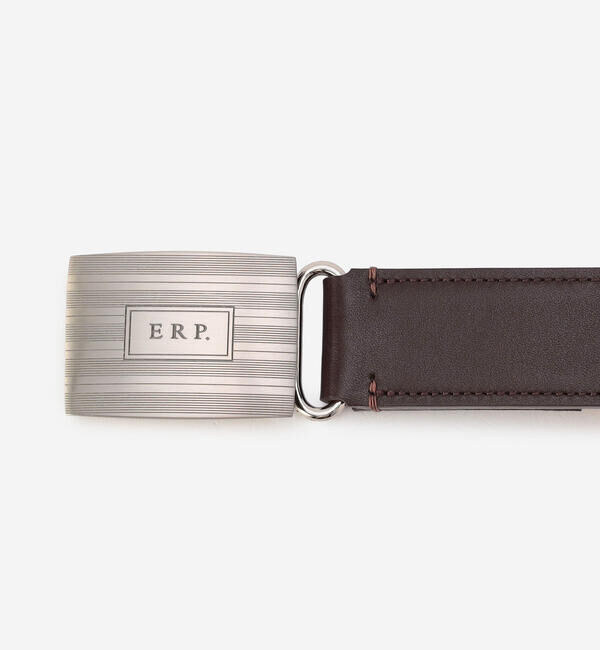  「ERP.｜〈別注〉ART-DECO INITIAL BUCKLE BELT. UNISEX」|ベルト|