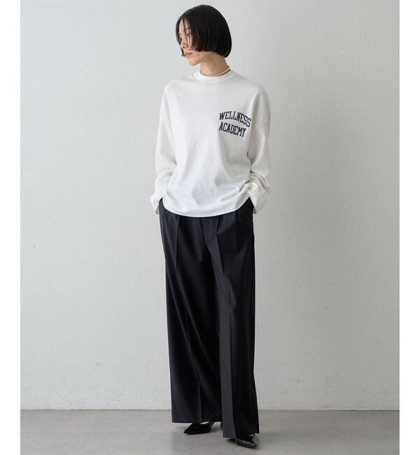 Drawing Numbers「【Drawing Numbers】INSCRIRE/ウェルネスロングスリーブT」|Tシャツ・カットソー|