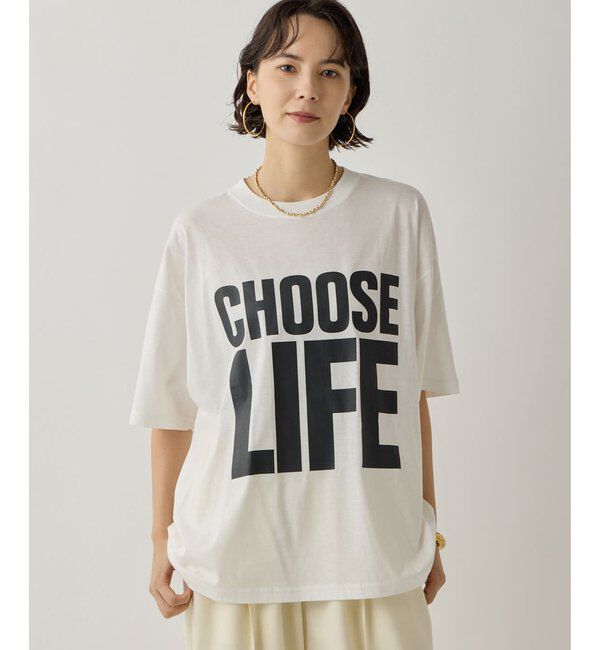  「〈WEB限定〉【KATHARINE HAMNETT】スローガンTシャツ」|Tシャツ・カットソー|