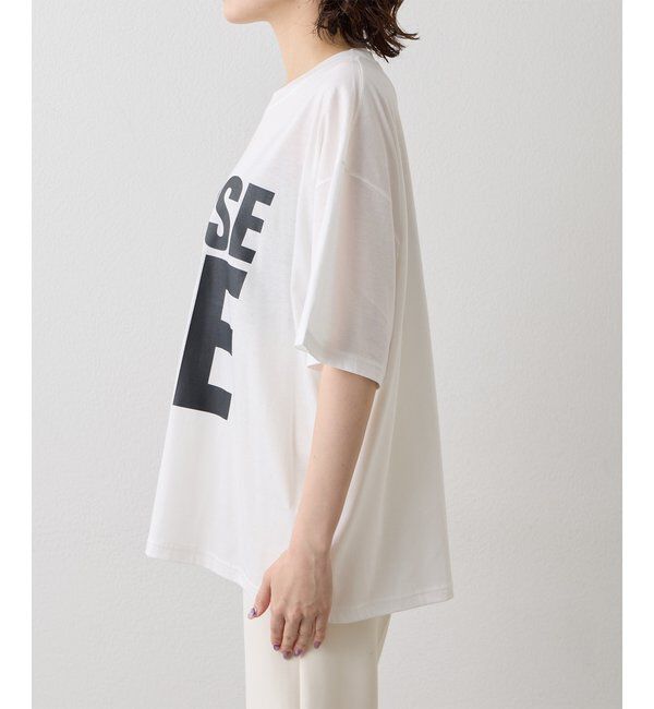  「〈WEB限定〉【KATHARINE HAMNETT】スローガンTシャツ」|Tシャツ・カットソー|