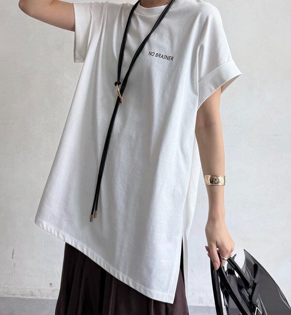  「バックロゴチュニックTEE」|Tシャツ・カットソー|