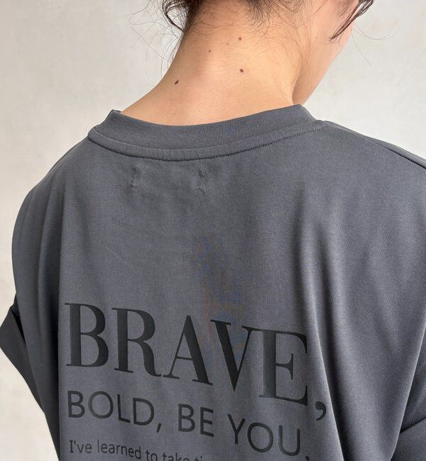  「バックロゴチュニックTEE」|Tシャツ・カットソー|