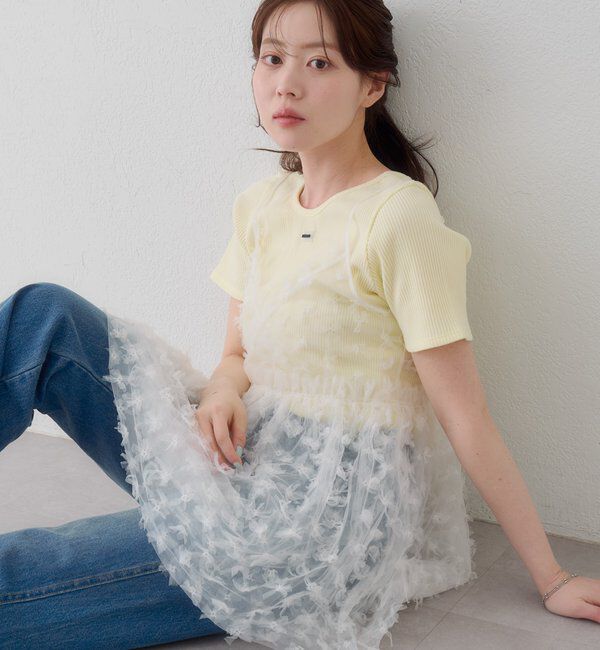  「【新色追加/6色展開】ラバータグTEE」|Tシャツ・カットソー|