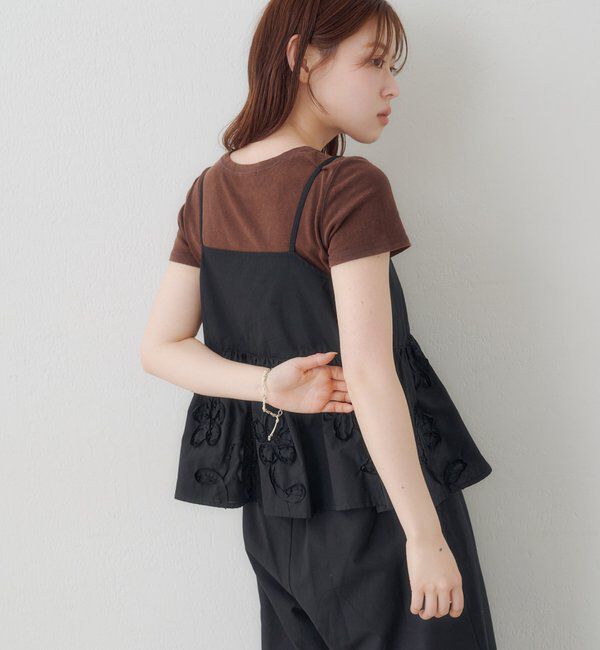  「SETUPステッチ刺繍ビスチェ」|キャミソール|