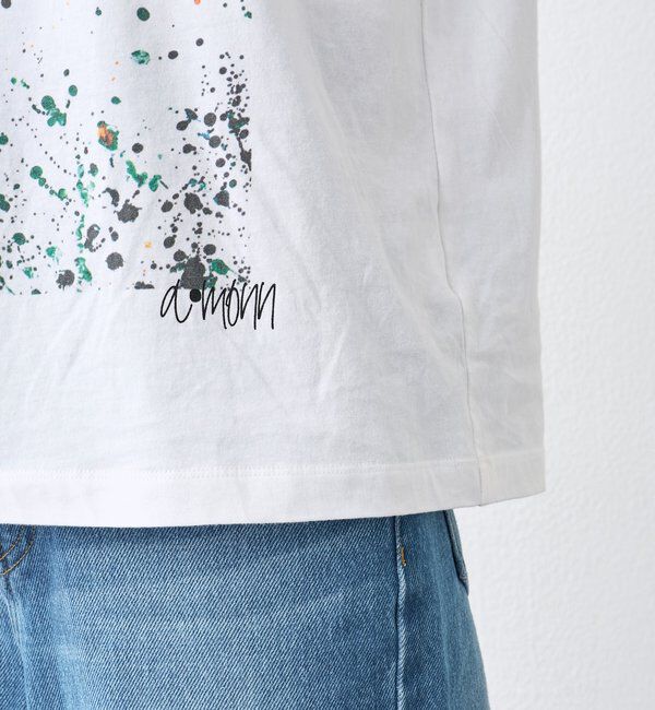  「【A・MONN】【オーバーサイズ】color dot Tee」|Tシャツ・カットソー|