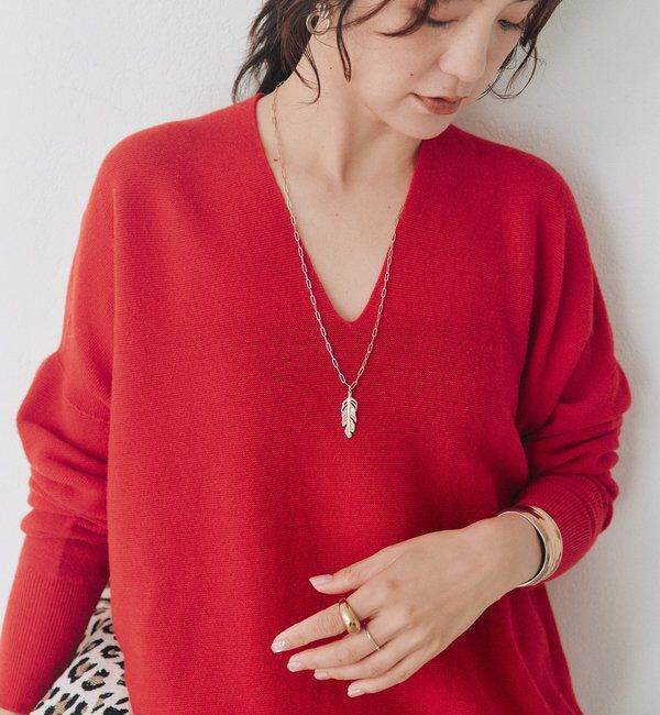  「ウール100NEWバックボリュームニット」|ニット・セーター|