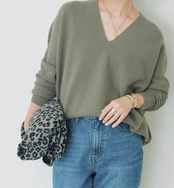  「ウール100NEWバックボリュームニット」|ニット・セーター|トープ