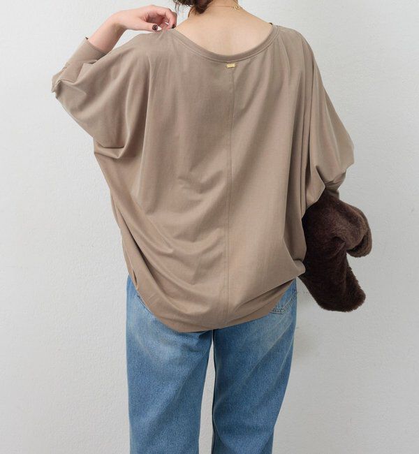  「キュプラボートドルマンカットソー」|Tシャツ・カットソー|