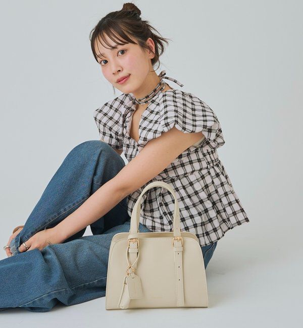  「【@sktnnm企画】リップチャーム付きminiボストンBAG」|トートバッグ|