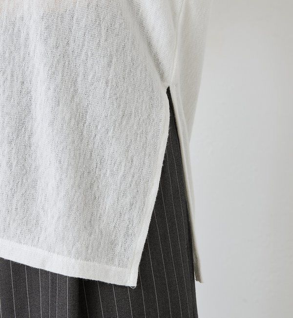  「サイドスリットヘンリーカットソー」|Tシャツ・カットソー|