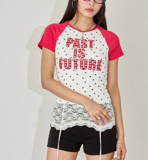 「【新色WEB限定カラーあり】メニースターラグランチビT」|Tシャツ・カットソー|