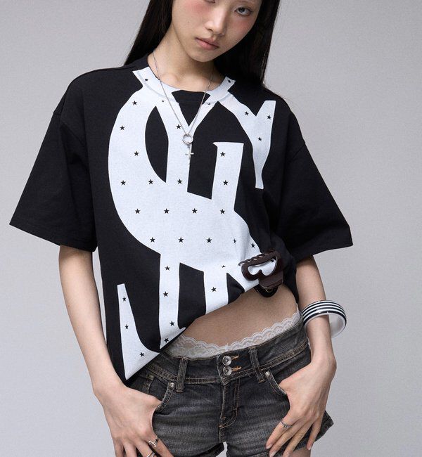  「【Sourcream】SOUR ＄LOGO TEE」|Tシャツ・カットソー|ブラック