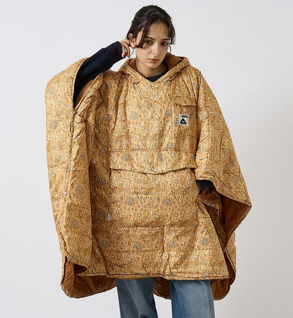 ABAHOUSE「【POLER/ポーラー】REVERSIBLE PONCHO/アウトドア/ユニセッ」|アウトドア|オレンジ