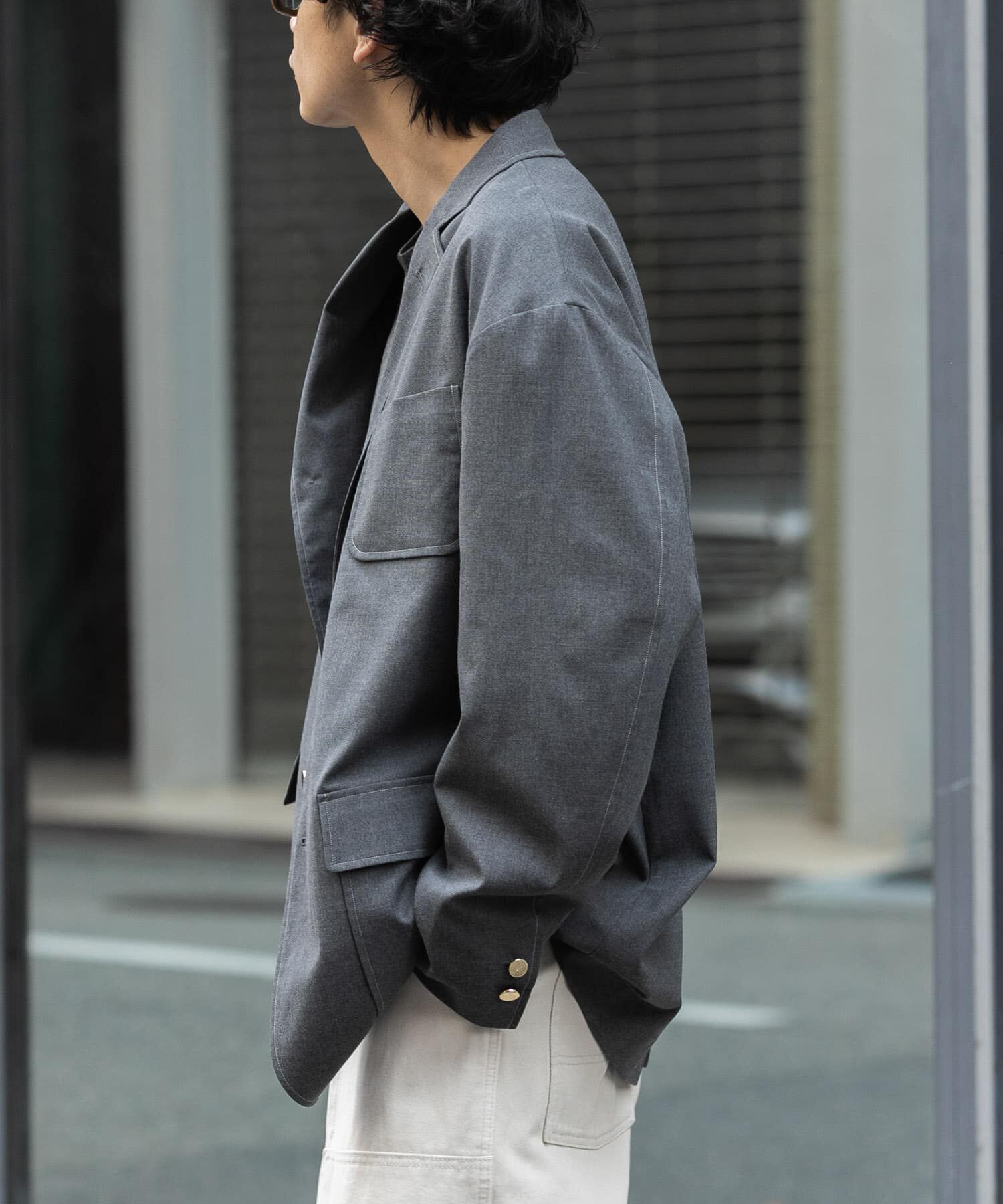 URBAN RESEARCH DOORS「FORK&SPOON　キャリーマンテーラードジャケット」|その他|