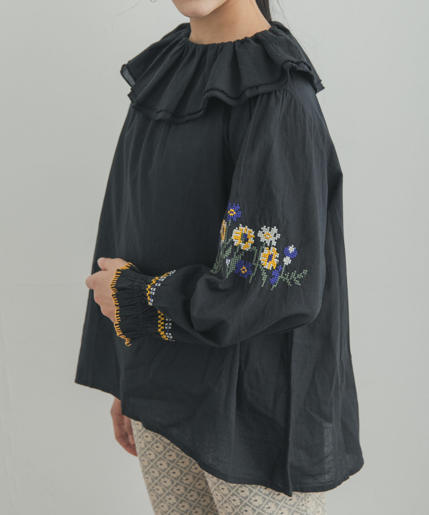 URBAN RESEARCH DOORS「『150サイズ』クロスステッチブラウス(KIDS)」|その他|