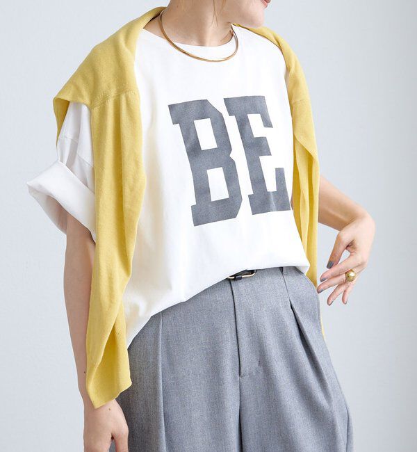  「【リバイバル/新色追加】スーピマコットンBIGロゴショートTシャツ」|プルオーバー|