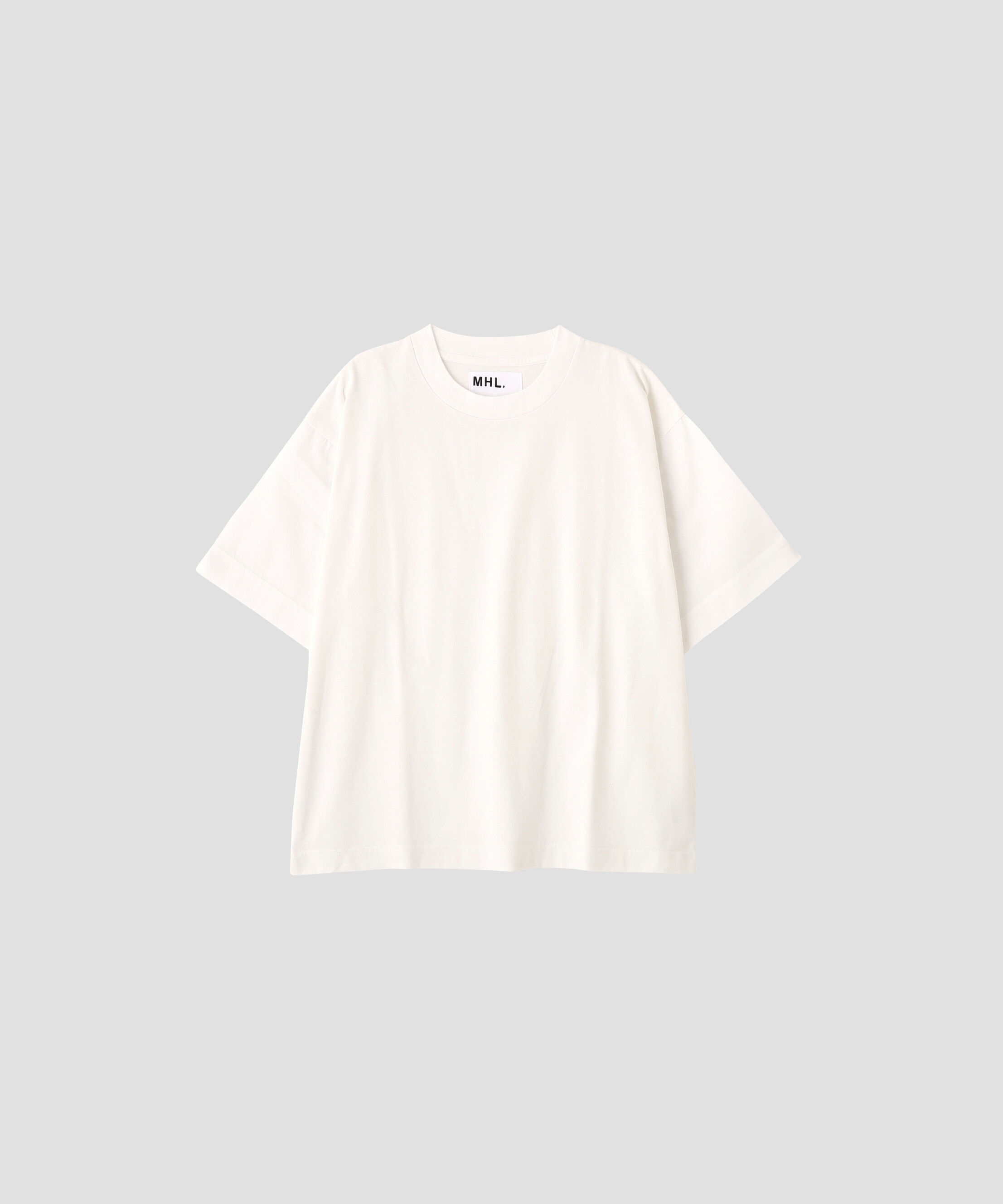 MHL.「GARMENT DYE COTTON JERSEY TOP」|Tシャツ・カットソー|