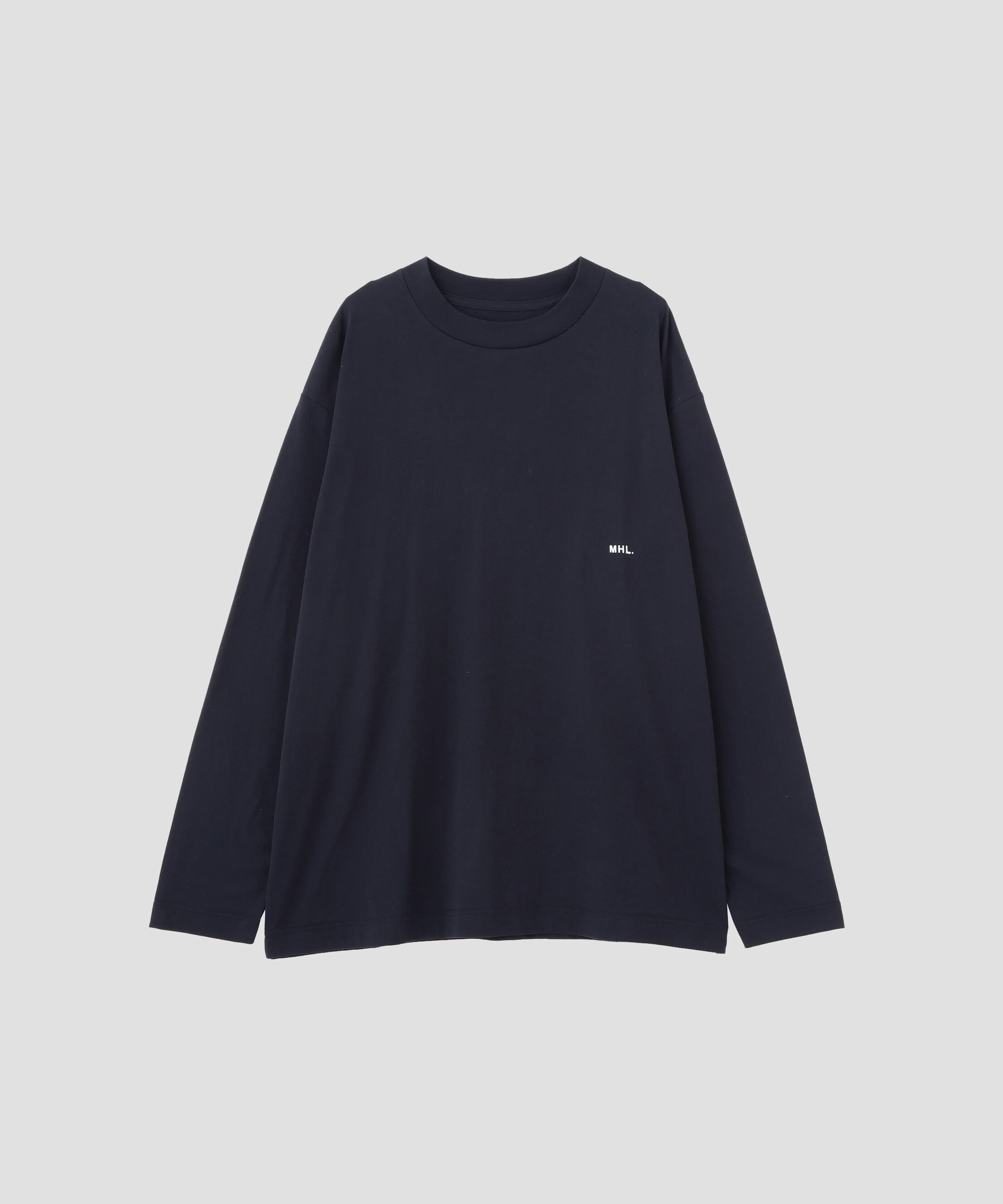 MHL.「MHL. UTILITY WEAR COTTON POLYESTER PLAIN JERSEY TOP」|Tシャツ・カットソー|