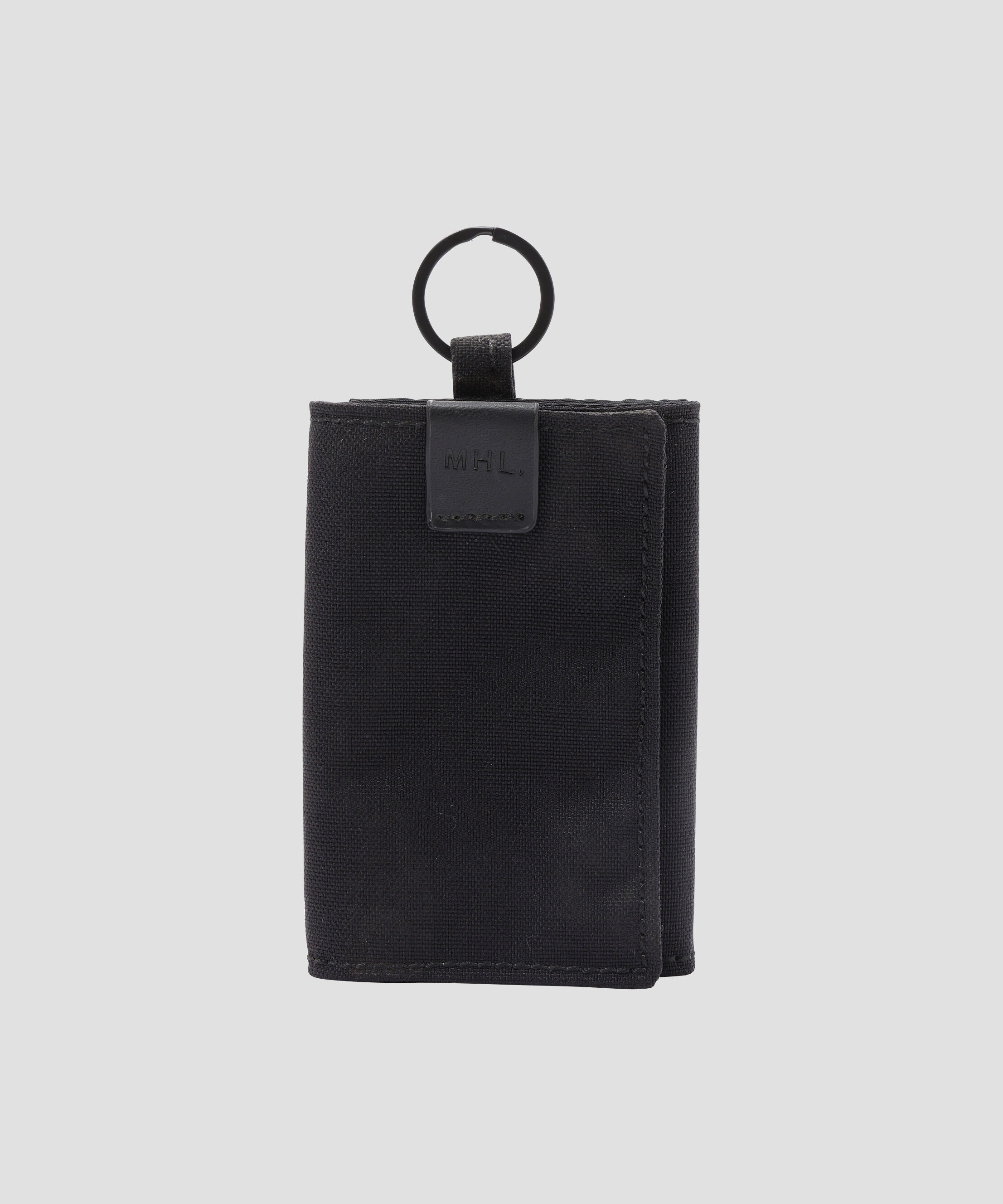 MHL.「NYLON CANVAS WALLET」|財布|BLACK