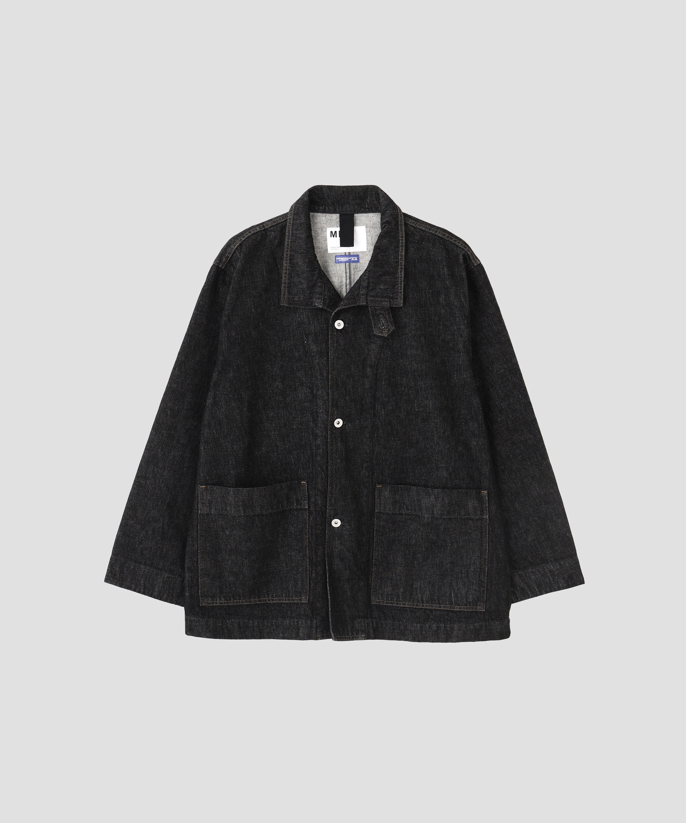 MHL.「CANTON BLACK DENIM BLOUSON」|ブルゾン・スタジャン|