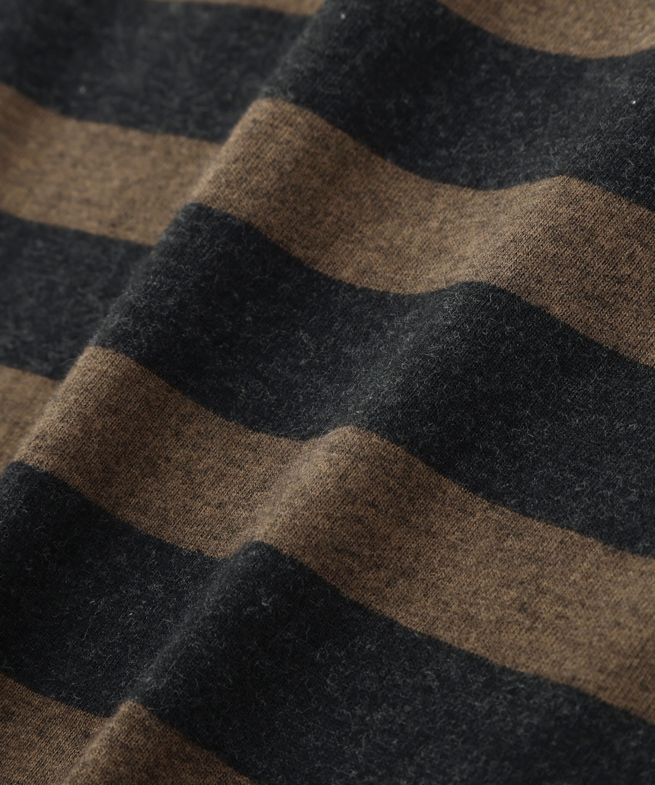 MHL.「LIGHT COTTON MELANGE STRIPE TOP」|Tシャツ・カットソー|