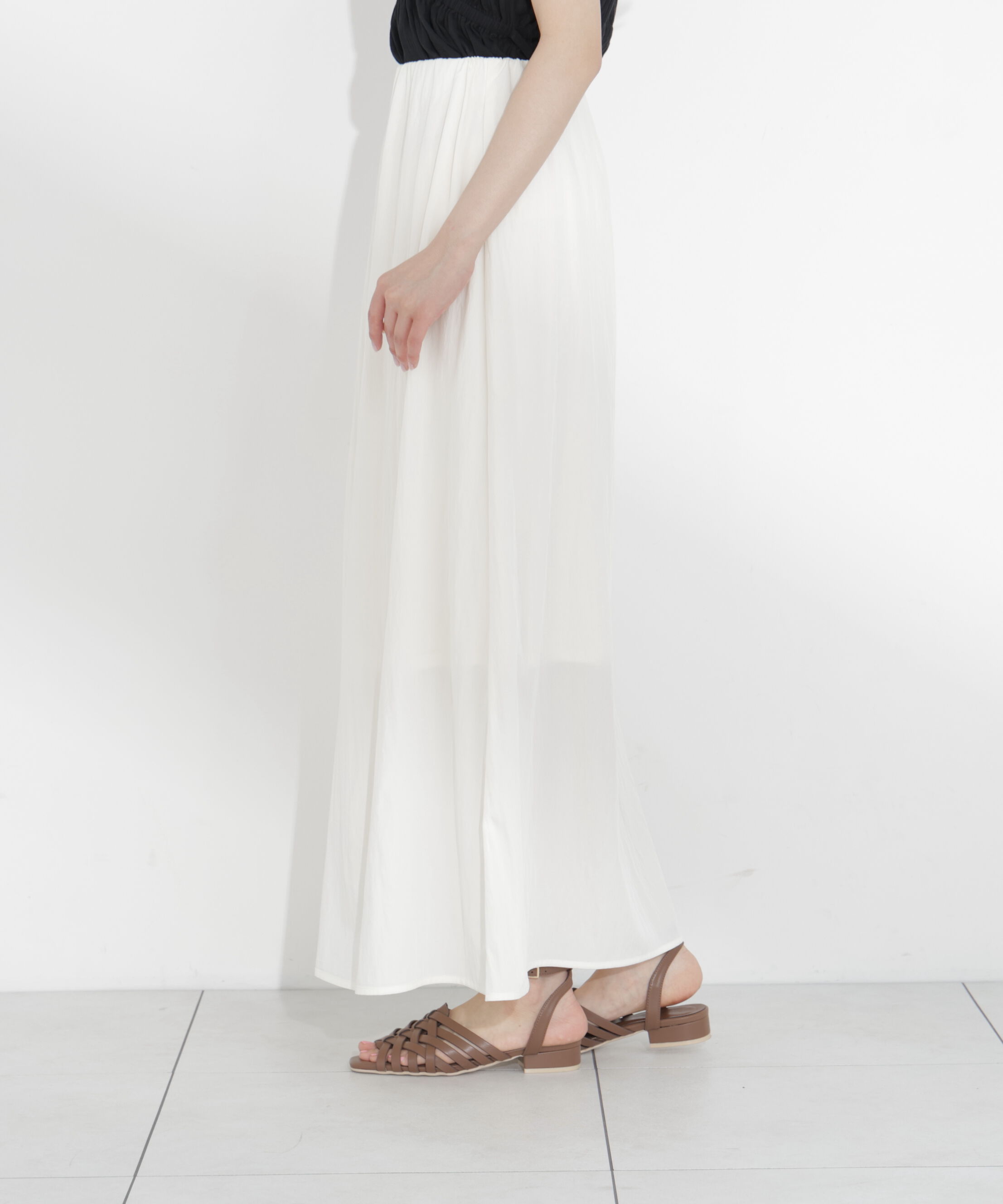 PROPORTION BODY DRESSING「＜a/mie＞ドライワッシャースカート」|スカート|